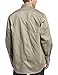 Carhartt Men's Ironwood Twill Work Shirt Snap Front Relaxed Fit,Khaki,Large