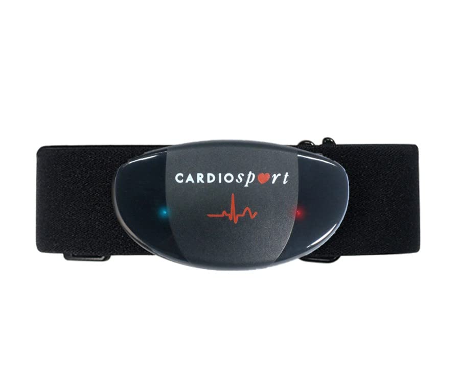 Cardiosport TP5D Heart Rate Monitor Chest Strap for Running, Cycling: Dual Bluetooth & ANT+ Compatible with Zwift, Garmin, Strava, Wahoo, Polar, Rouvy, Peloton App
