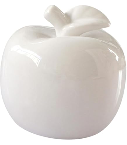 Amazon.com: Modern Day Accents 3972 Manzana SM White Apple, Fruit