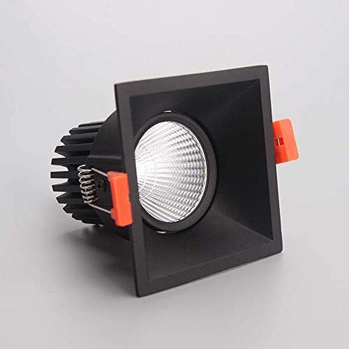 Tritow 5W/8W/10W Creative Led Square White Downlight Household Indoor Commercial Show Decoration Illumination Embedded Ceiling Panel Light Aluminum High Light Transmission Recessed Spotlight
