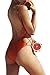 PinkWind Women's Lace Up Bandage High Cut One Piece Swimsuit Monokini