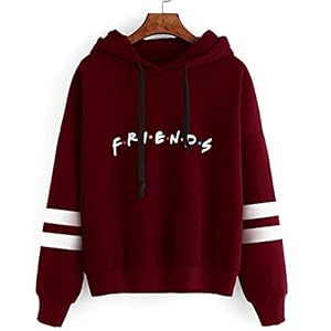 WANCHDP Mode Casual Friend Hoodie Sweatshirt Vriend TV Show Merchandise Vrouwen Grafisch Hoodies Trui Funny Hooded…