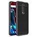 MMDcase OnePlus 7 Pro Case, One Plus 7 Pro 5G Phone Case Carbon Fiber Brushed Texture [Full-Body] Shockproof Protective 【Anti-Scratch&Anti-Slip&Anti-Dropping】 Cover for Men/Women/Boys/Girls, Black