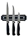TukTek Fancy Black Magnetic Kitchen Knife Strip & Tool Holder with Hardware 8