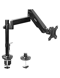 VIVO - Soporte de sobremesa con muelle neumático para monitores de hasta 35 pulgadas (compatible con monitores estándar a ultrancha con VESA máx. 200 x 100 (STAND-V101H)