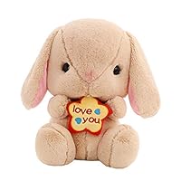 RJZDSCS Rabbit Plush Toy Rag Doll Lady Pillow Child Doll Plush Doll Gift 30-40-50Cm, 50Cm