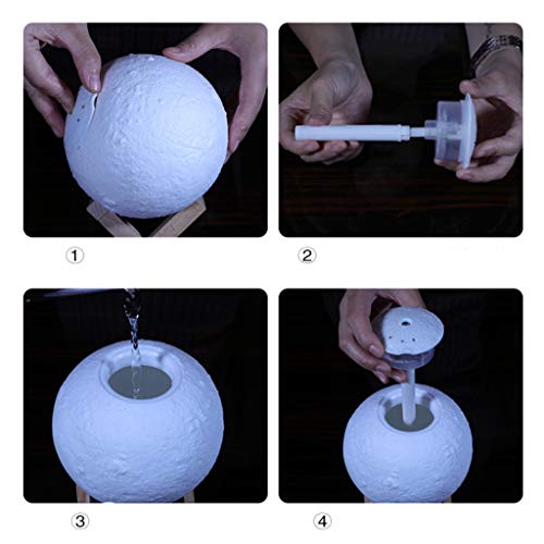 Hli-SHJHsmu Portable Mini Home USB Humidifier Purifier Atomizer Air Purifier Diffuser - Thumbnail 5