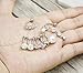 Udalyn 8pcs Belly Button Rings for Women Girls Dangle Ball Navel Rings Body Jewelry Piercing 14G