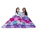 Melissa & Doug Created by Me! Flower Fleece Quilt (Arts & Crafts, No-Sew Fleece Quilt, Soft Material, 48-Pieces, 5′W × 4′L) (Renewed)