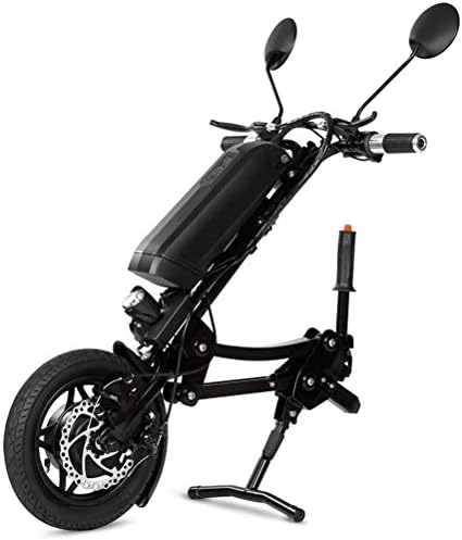 ZCYX - Wheelchair Attachment Motor Wheelchair Accessory Motor - 36V 250W, 10Ah Lithium Battery, LCD Display, Black, 30.31in11.81in36.22in