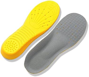 Shoe Insoles, Orthotic Insoles, Memory Foam Sport Insoles Shock Absorption And Cushioning, Best Insoles For Men And Women (L: Men's Size 8-12 or Women's Size 10-15)