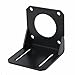 DROK 2Pcs Steel Black Nema 23 Stepper Motor Mount Bracket, Strong 57 Stepper Motor Holder Fixed Seat