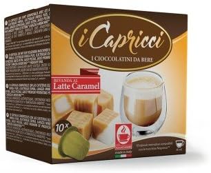 90 Nespresso Compatible Coffee Capsules Tiziano Bonini pods (Hot Chocolate Caramel)