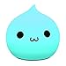 Umiwe Waterdrop Silicone Night Light for Kids Baby Children Toddler Infant Tap Control Multicolor Nursery Cute Lamp (Rechargeable A)