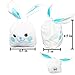 Joyin Toy 75 Pack of Bunny Shape Goodie Treat Party Gift Bags for Party Favors