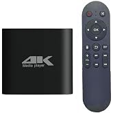 4K HD USB and TF Media Player, 4K HDMI, Digital Signage | Plays H.265/HEVC H.264/AVC MP4 MKV Videos MP3 Music JPG Photos, Reads 8TB Drives, Autoplay, Looping, Resume, Analog AV