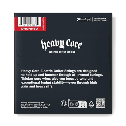 Jim Dunlop Heavy Core Electric Guitar Strings 11-50 photo 8