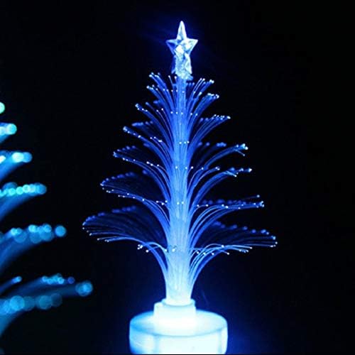 sdfghzsedfgsdfg Christmas Tree Light Color Changing LED Light Lamp Room Decoration Ornament Small Night Light for Home Party Festival white