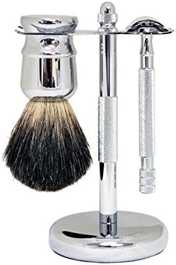 Kensington Double Edge Safety Razor Classic Shaving Gift Set Wet Shave Kit