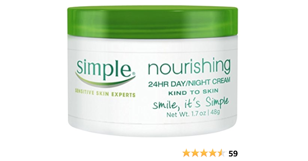 simple skincare night cream