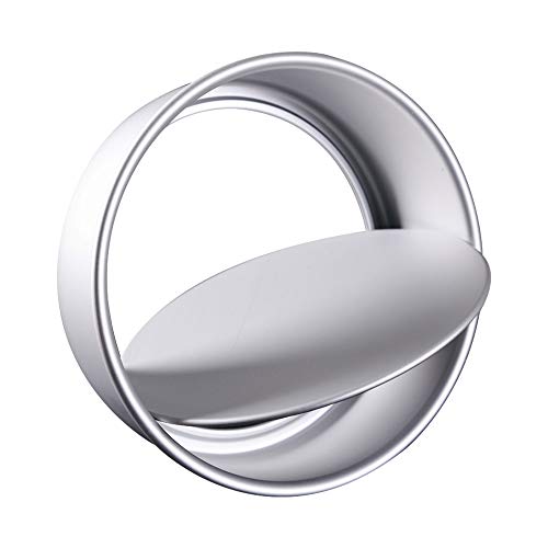 Bakerdream Anodized Aluminum Round Cheesecake Pan with Removable Bottom Bakeware Round Cake Pan (8 inch)