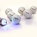 GlowV2 Night Golf Balls (6-Pack) - Best Hitting Ultra Bright Glow Golf Ball - Compression Core and Urethane Skin