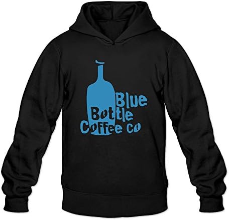 HEDONE Men's Blue Bottle Coffee Hoodie Black M Apparel