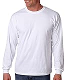 Gildan G5400 100% Cotton L-Sleeve Tee - White - L