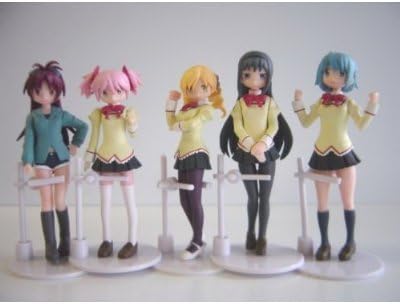 Amazon 魔法少女まどか マギカ フィギュア 全5種 Sr 暁美ほむら 巴全5種 1 鹿目まどか 2 暁美ほむら 3 巴マミ 4 フィギュア ドール 通販