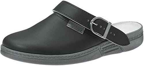 Abeba Leather Clog Black Size 36
