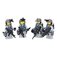 Modern Brick Warfare Navy Seal Team 6 Squad Custom Minifigure