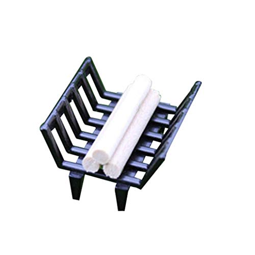 Gilroy 1:12 Dollhouse Miniature Furniture Garden Lawn Fireplace Metal Firewood Rack Pretend Play Toy Gift