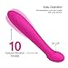 Powerful G-Spot Rechargeable Waterproof Vibrator Dildo Adult Sex Toys for Women, Louviva Silicone Clitoris Vagina Stimulator Massager Sex Things for Couples