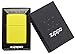 Zippo Pocket Lighter, Lemon Matte