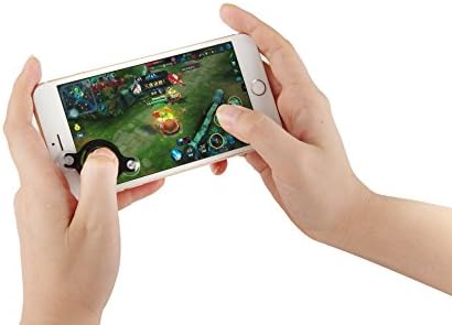 ZONYOR Mini Mobile Game Touch Screen Joystick Game Controller, For Iphone/IPad/ Samsung/HUAWEI, All Touch-Screen Smart Phones and Tablet PC-Black