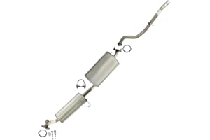 Northeastern Exhaust | Stainless Steel Muffler & Tail Pipe Exhaust System Kit Compatible for 2003-2011 Honda Element 2.4L | Free Clamp, Spring Bolt Kit and Gaskets Included