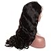 Younsolo Body Wave Lace Front Wigs Human Hair Pre Plucked Natural with Baby Hair Body Wave Wigs for Women 100% Unprocessed Brazilian Virgin Human Hair Glueless Lace Front Wig (1, 1b/27)