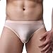 WINDAY Men Briefs Breathable Ice Silk Triangle Bikinis and Briefs N04 XXL/US XL 4-Pack Mixed Color B