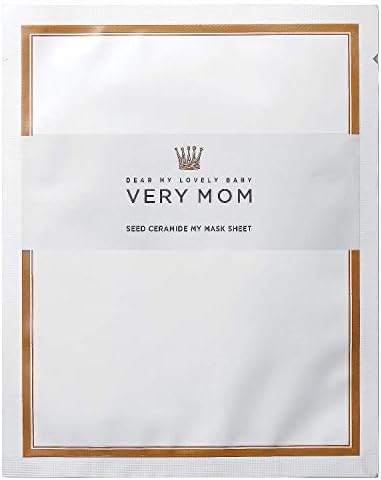 Very Mom Seed Ceramide Sheet Mask 30ml Pack of 5/1.01 Fl. Oz.