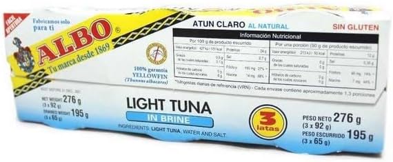 Conserva de Atún Claro al Natural, Pack 3 Latas x 70 g — foto 2 de 5