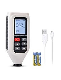 Revestimiento de medidor de espesor con pantalla LCD retroiluminada y reconocimiento automático de sustratos Ferrous y No Ferrous (0~1300um), Hti Xintai