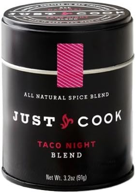 ORGANIC Gourmet Taco Night Blend – Just Cook 3.2 oz. – NON-IRRADIATED, GLUTEN-FREE, PALEO-FRIENDLY &amp; VEGAN | This mole-inspired seasoning from traditional flavors will add excitement to any taco!
