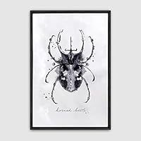 Framed Canvas Wall Art Insect Canvas Prints Home Artwork Decoration for Living Room,Bedroom - 16x24 inches