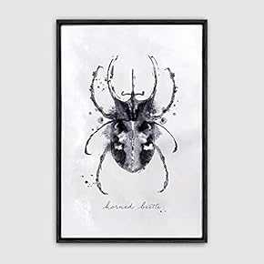 Framed Canvas Wall Art Insect Canvas Prints Home Artwork Decoration for Living Room,Bedroom - 16x24 inches