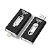 [App Upgraded] 128GB iPhone USB Flash Drive, iOS Memory Stick, iPad External Storage Expansion for iOS Android PC Laptops (Black)