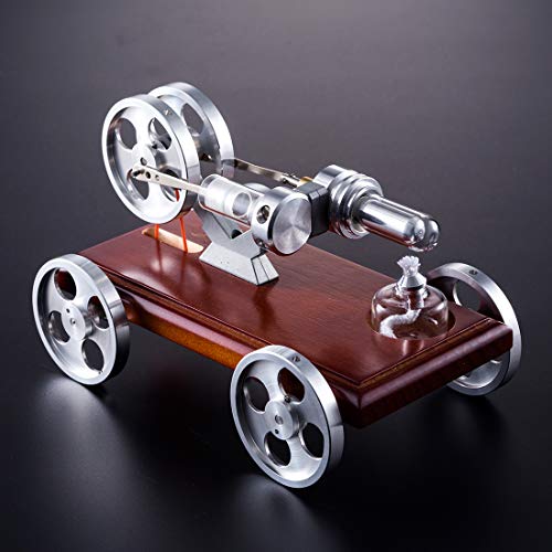 ZUJI Stirlingmotor Bausatz 1 Zylinder Motor Stirling Engine Kit DIY Modell Kit Educational Physik Spielzeug – Bild 4