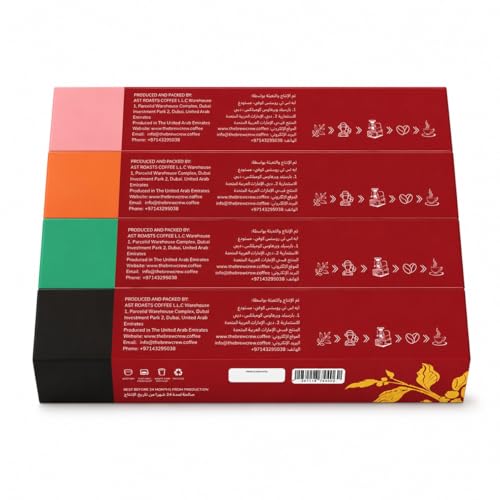 The Brew Crew Coffee Nespresso Compatible Capsules Variety Pack | 40 Count | 4 Signature Flavors: Breakfast Blend, Crema Supremo, Café Vigore & Forte Nero | Rich Bold Flavors with Creamy Finish