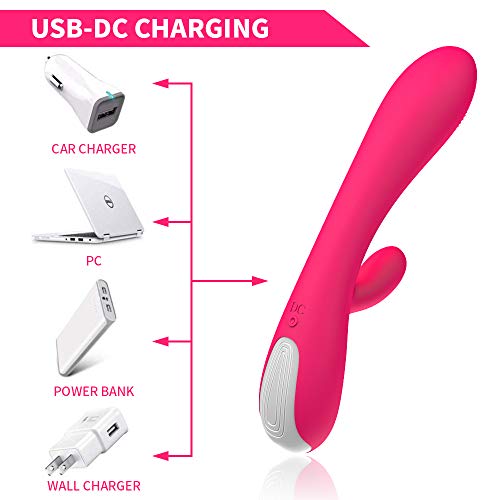 Wireless Therapeutic Wand Massager Magnetic Rechargeable Personal Massage Sticks with 10 Vibration modes,Whisper Quiet Waterproof Mini sized Body Massage Easy to Carry for Travel or a Business Trip