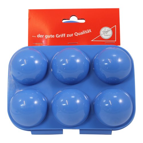 Eierträger 6-fach, pastell-blau - Sonja-PLASTIC - Made in Germany