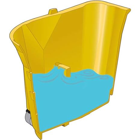 Amazon.com: Rubbermaid Commercial WaveBrake Mopping System Bucket and Side-Press Wringer Combo, 35-quart, Gray (1863897): Industrial & Scientific